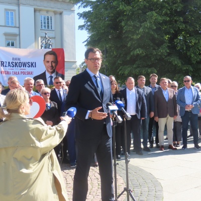 Konferencja prasowa Sił Demokratycznych